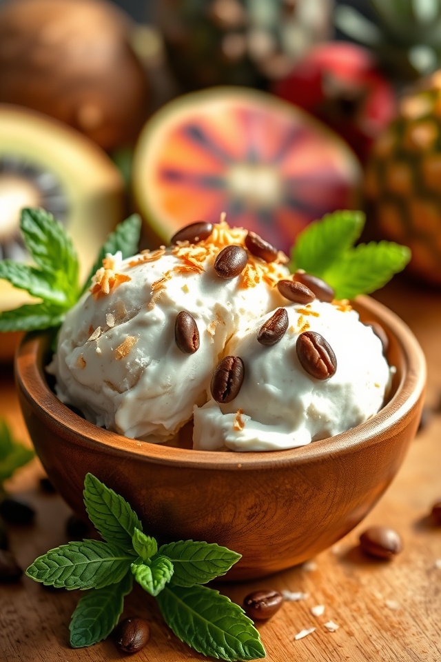 coconut coffee ice cream recipe