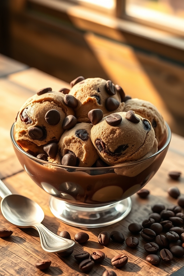 coffee chocolate ice cream delight