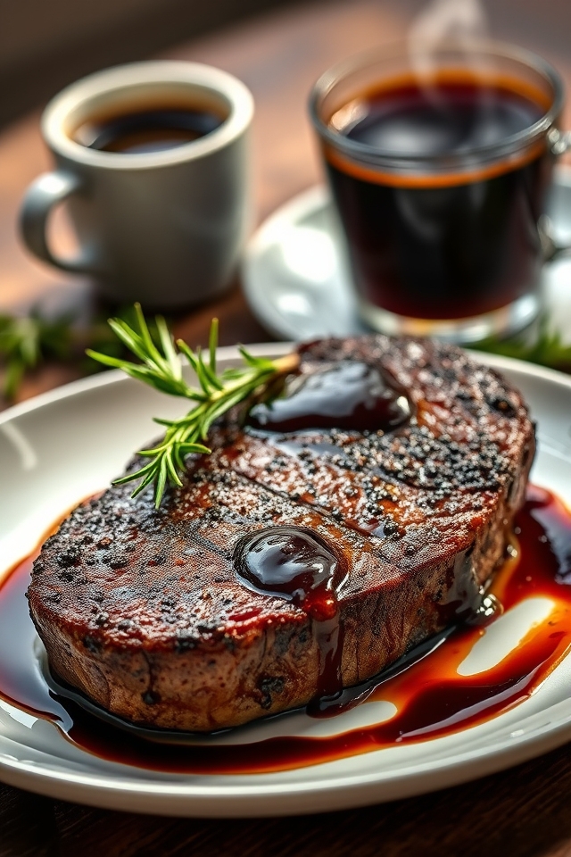 coffee spiced steak marinade recipe