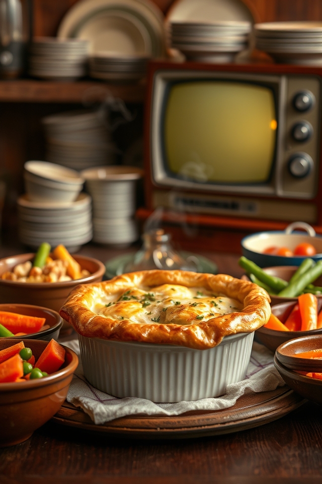 comforting chicken pot pie