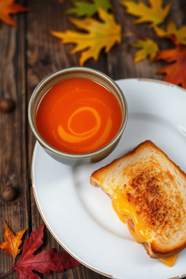 comforting creamy tomato soup
