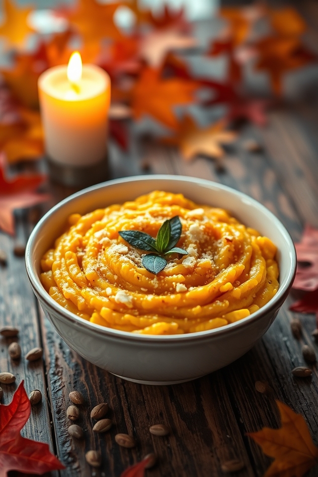 creamy butternut squash risotto