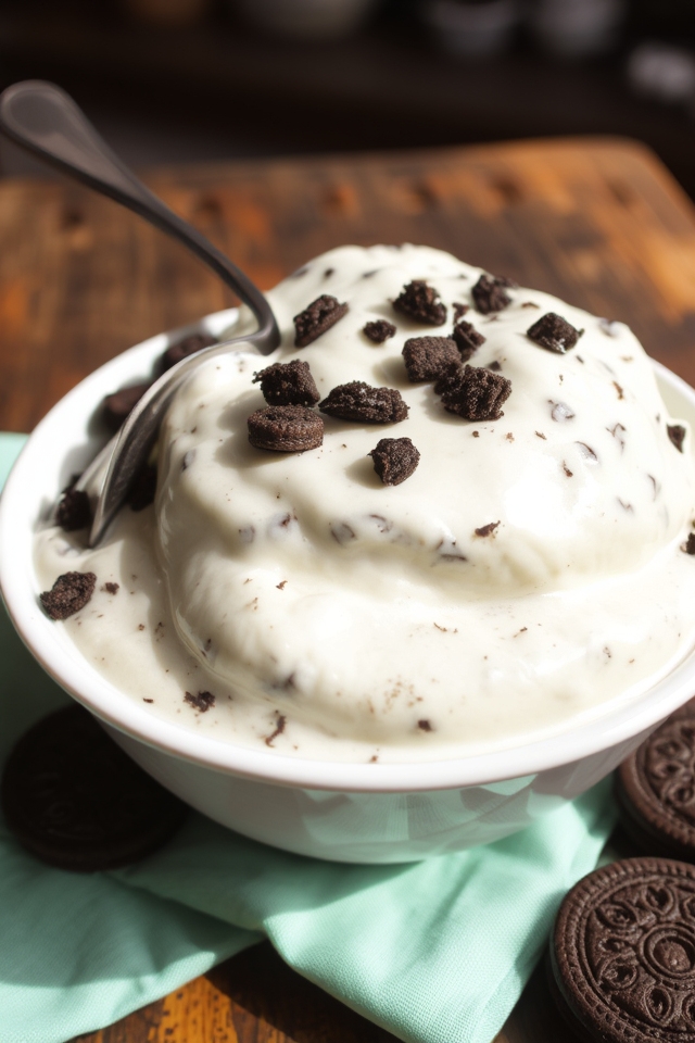 creamy cookies and custard