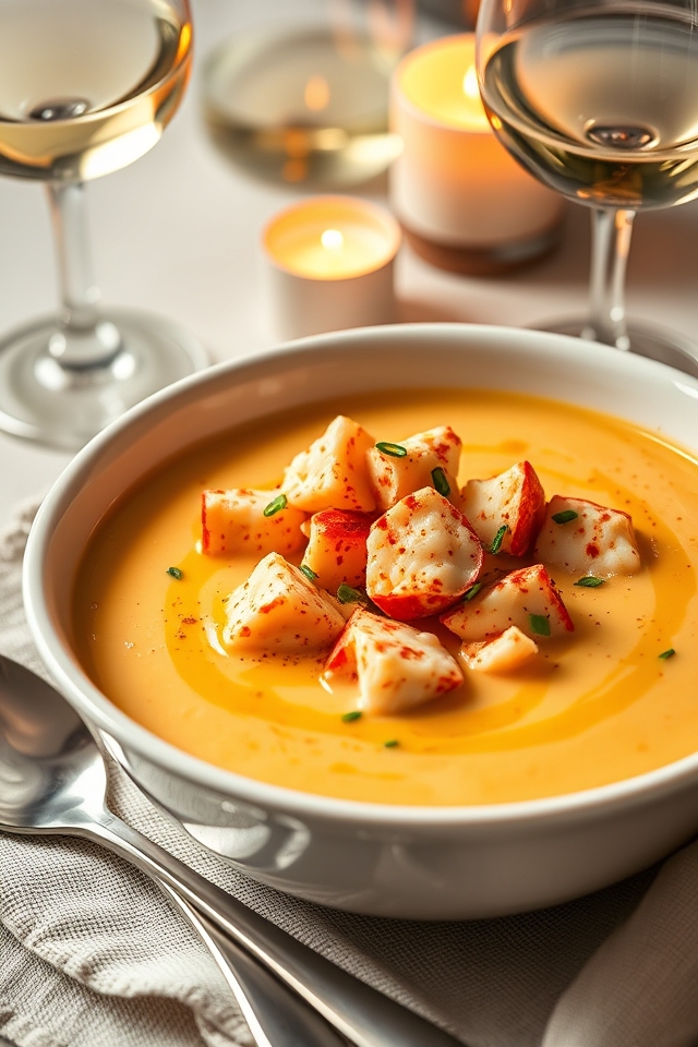creamy lobster soup elegance