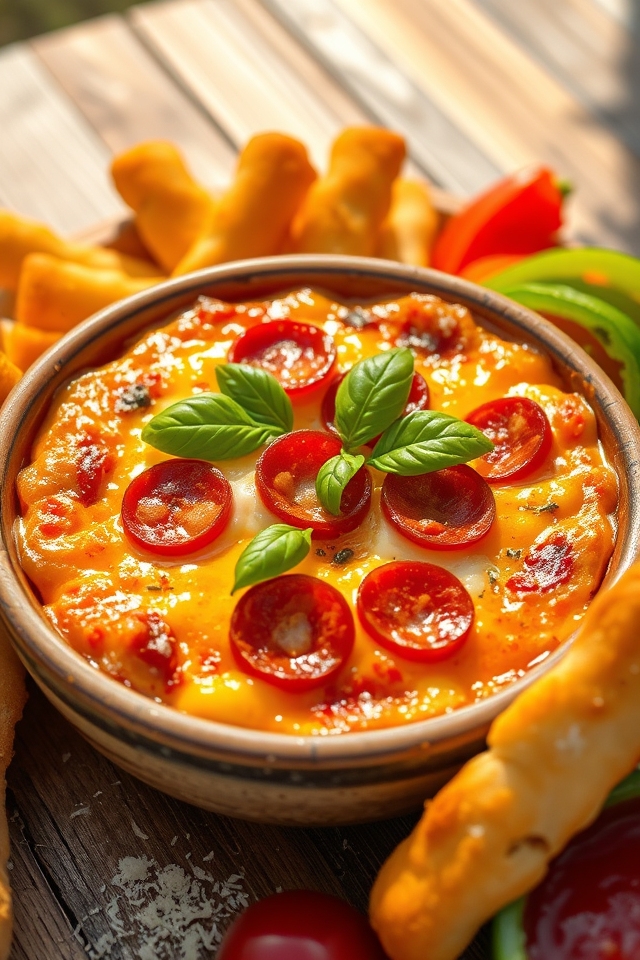 creamy pizza dip delight