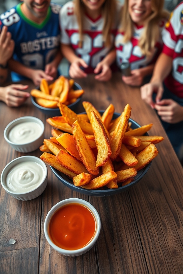 crispy air fryer wedges