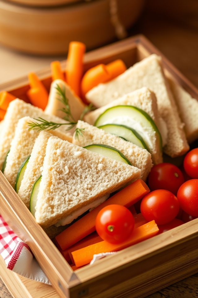 crispy cucumber cream cheese