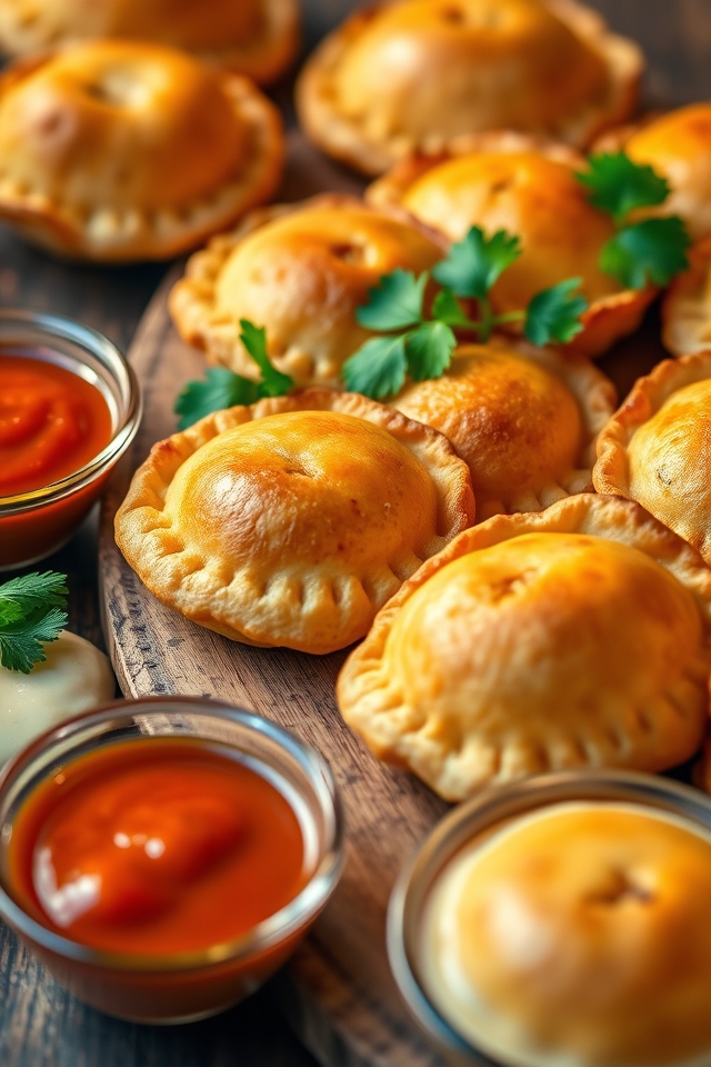 crispy savory brazilian pastries