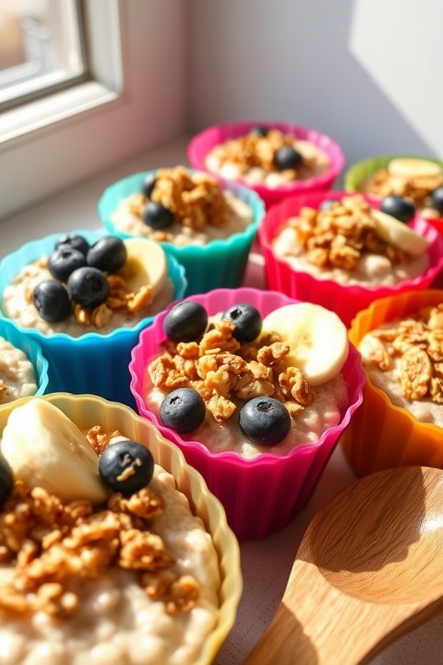 customizable nutritious oatmeal cups
