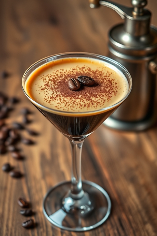 delightful coffee vodka cocktail