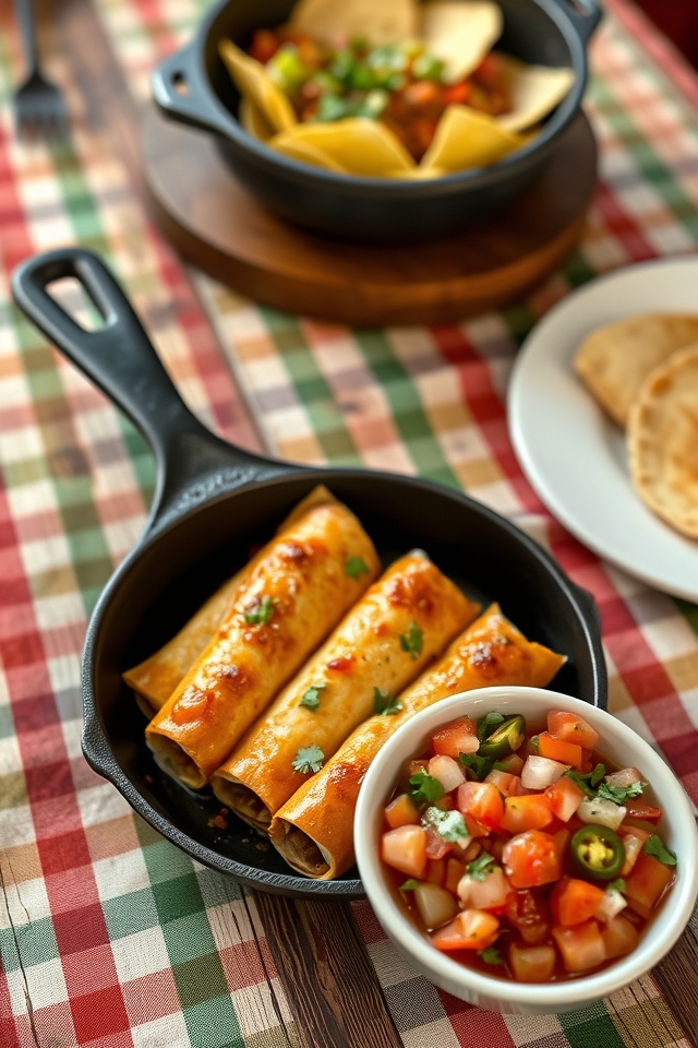 flavorful mini beef enchiladas