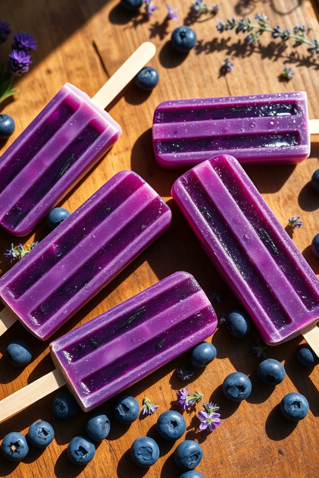 floral fruity frozen treat