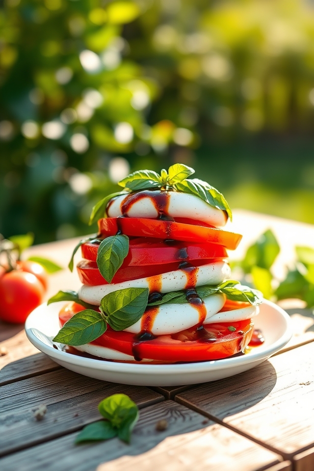 fresh caprese salad delight