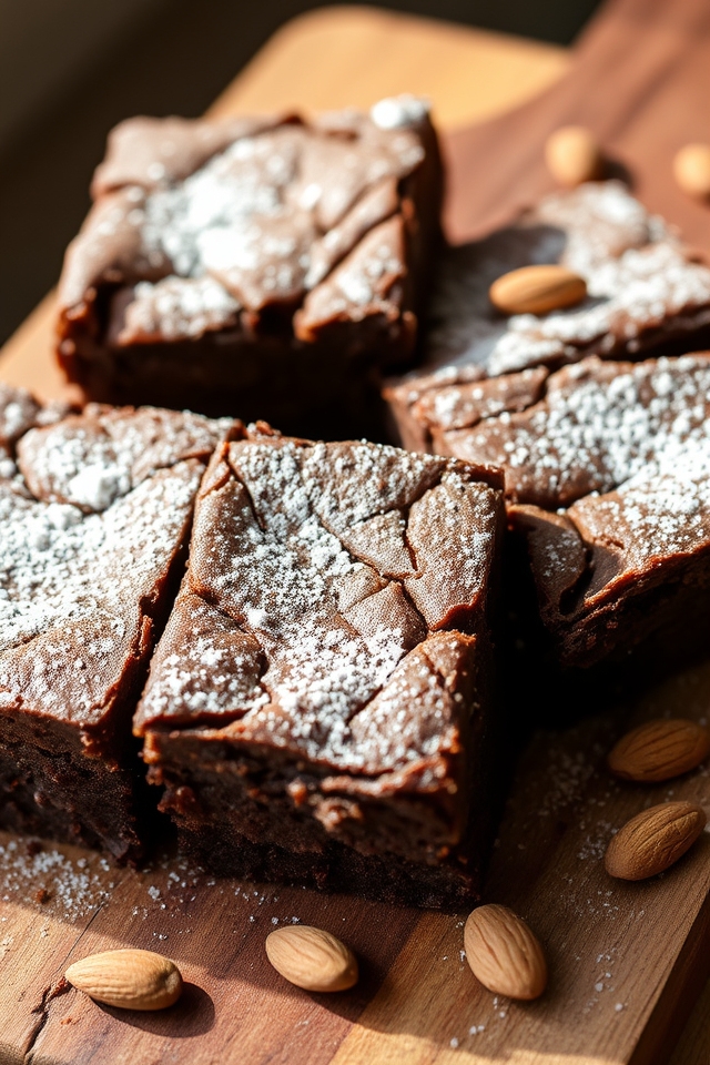 gluten free fudgy chocolate brownies
