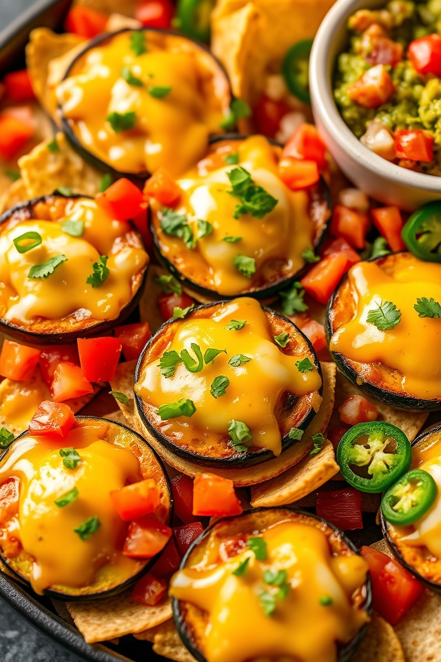 healthy zucchini nachos recipe