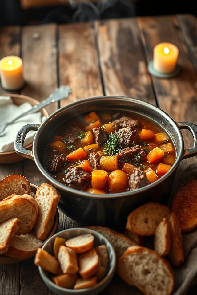 hearty beef stew comfort