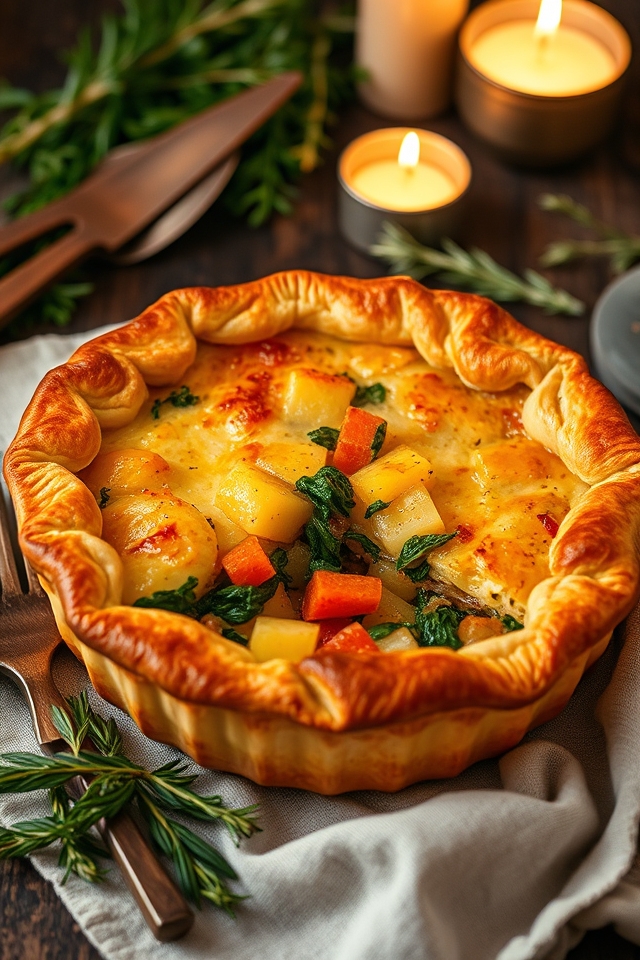 hearty vegetable pie recipe