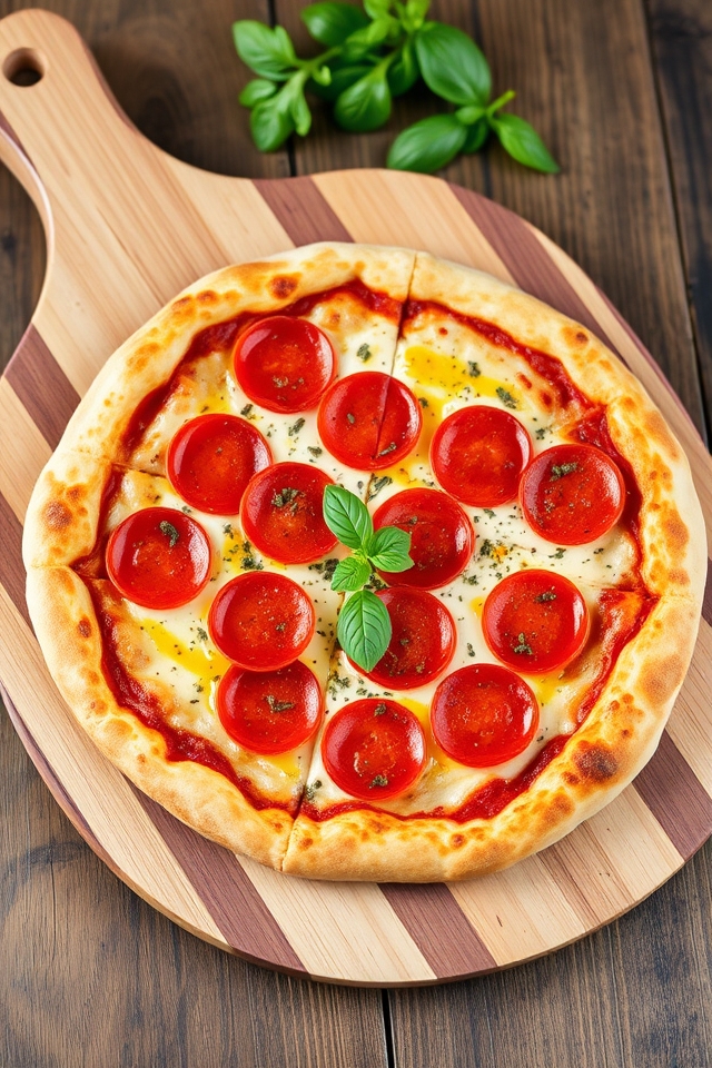 homemade pepperoni pizza recipe