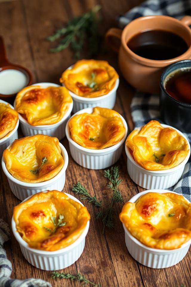 individual flaky pot pies