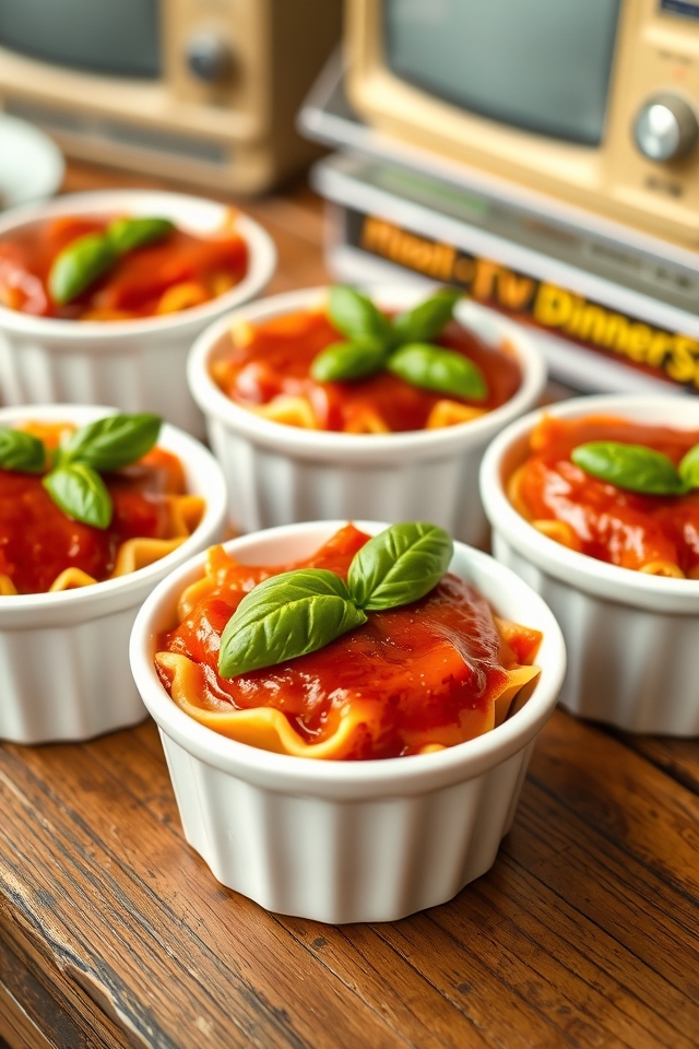 individual lasagna cups recipe