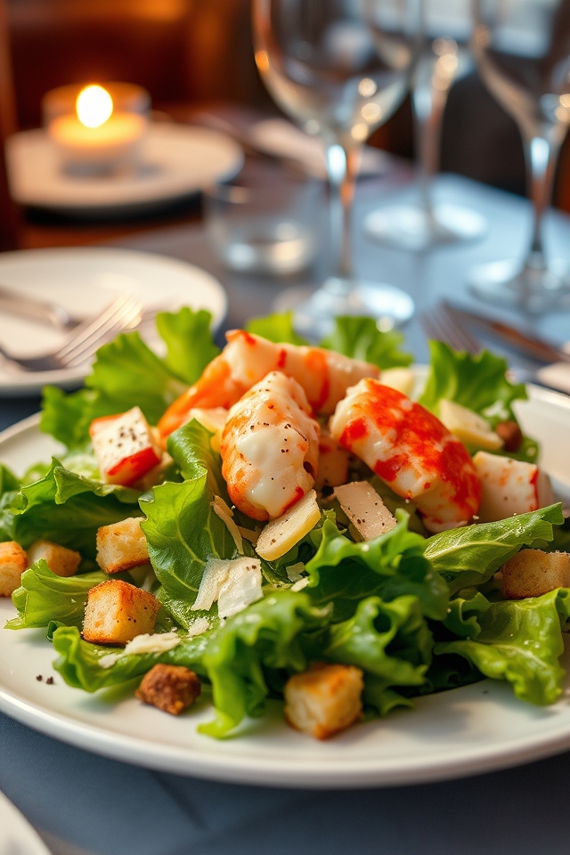 lobster caesar salad delight