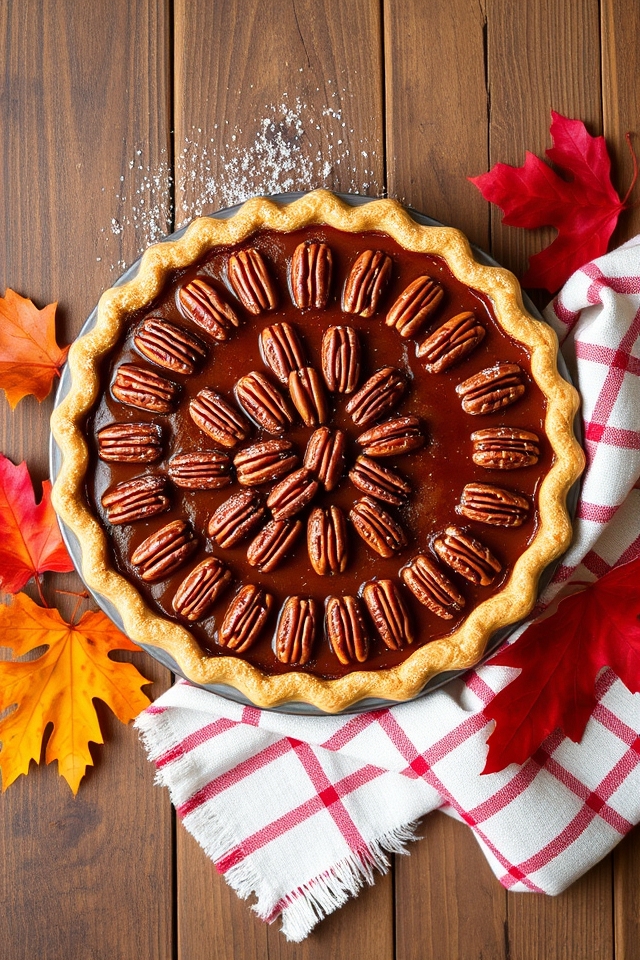 maple syrup pecan pie
