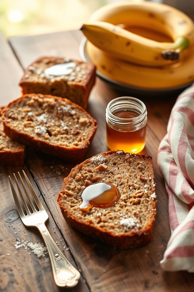 nutritious breakfast banana bread