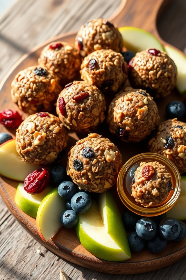 nutritious no bake snacks