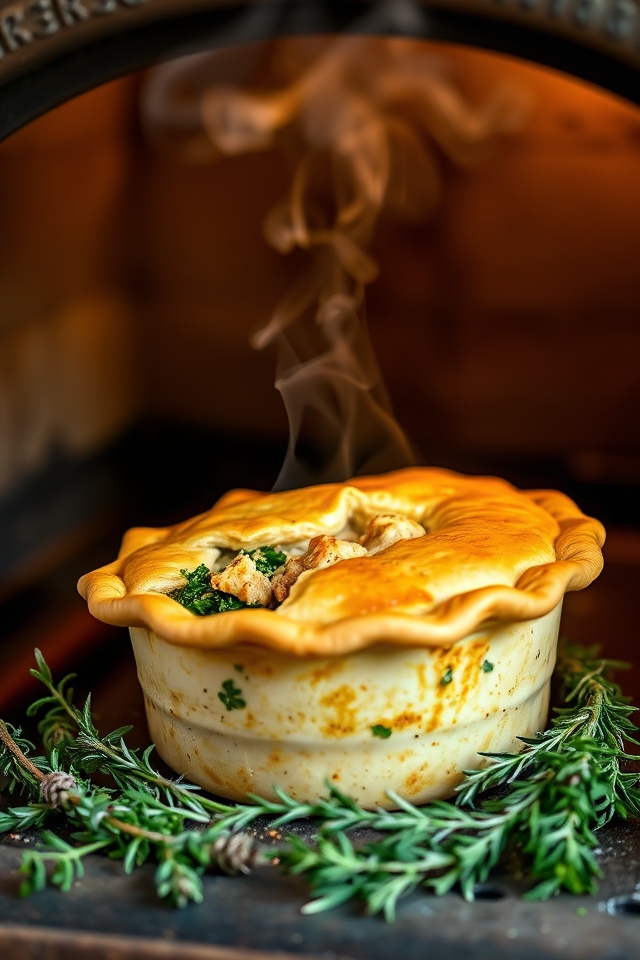 nutritious turkey quinoa potpie