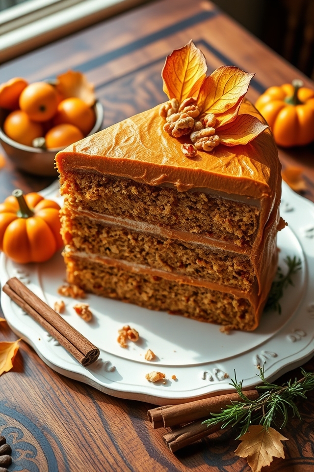 nutty maple autumn delight