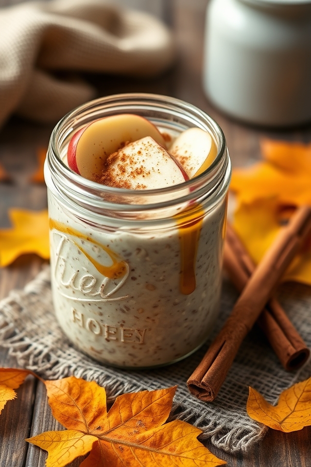 overnight oats with apples