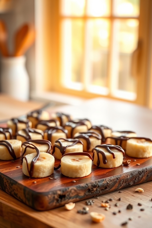 peanut butter banana treats