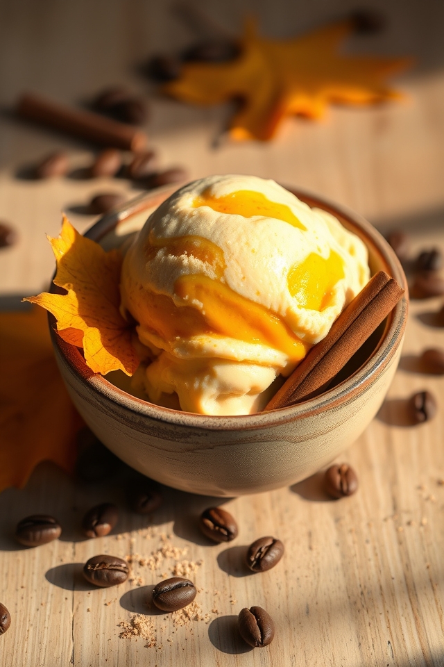 pumpkin spice coffee treat