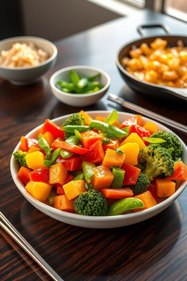 quick and colorful stir fry