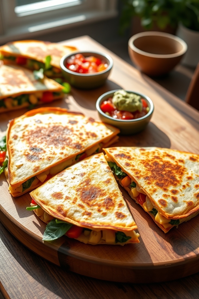 quick and easy quesadillas