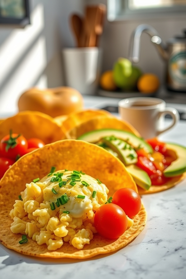 quick and nutritious breakfast tacos