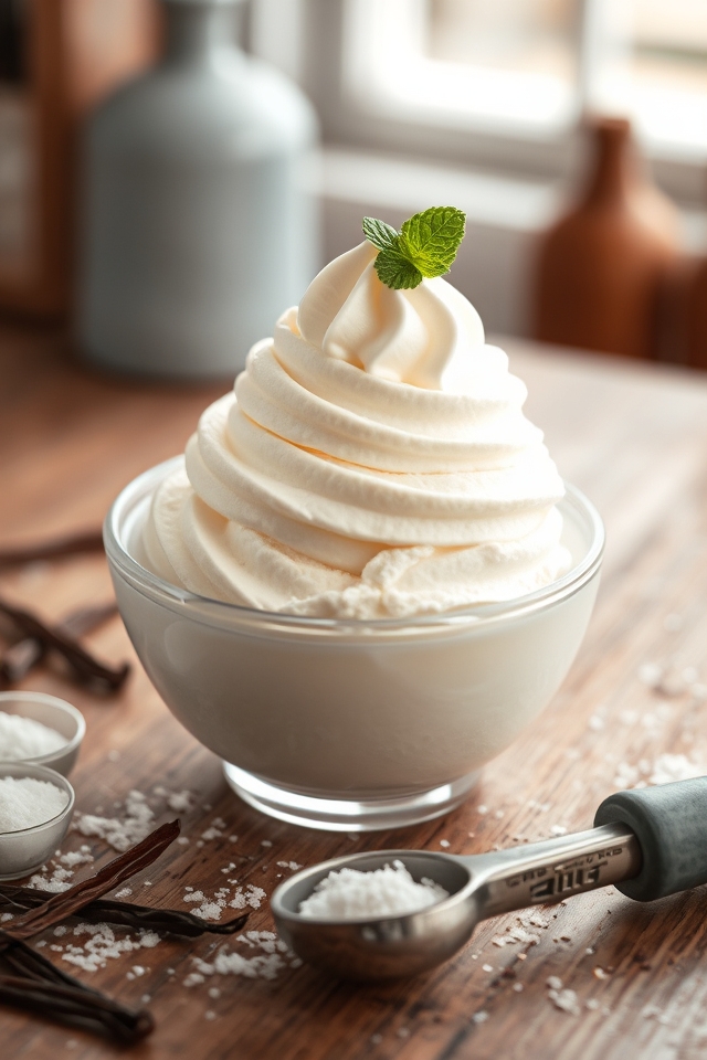 rich creamy vanilla custard