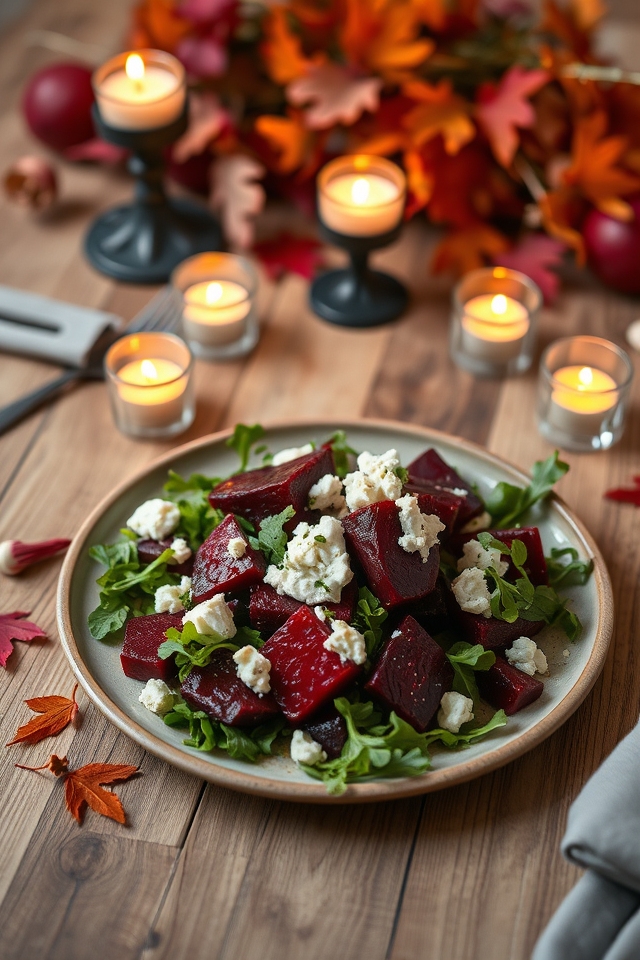 roasted beet and goat cheese