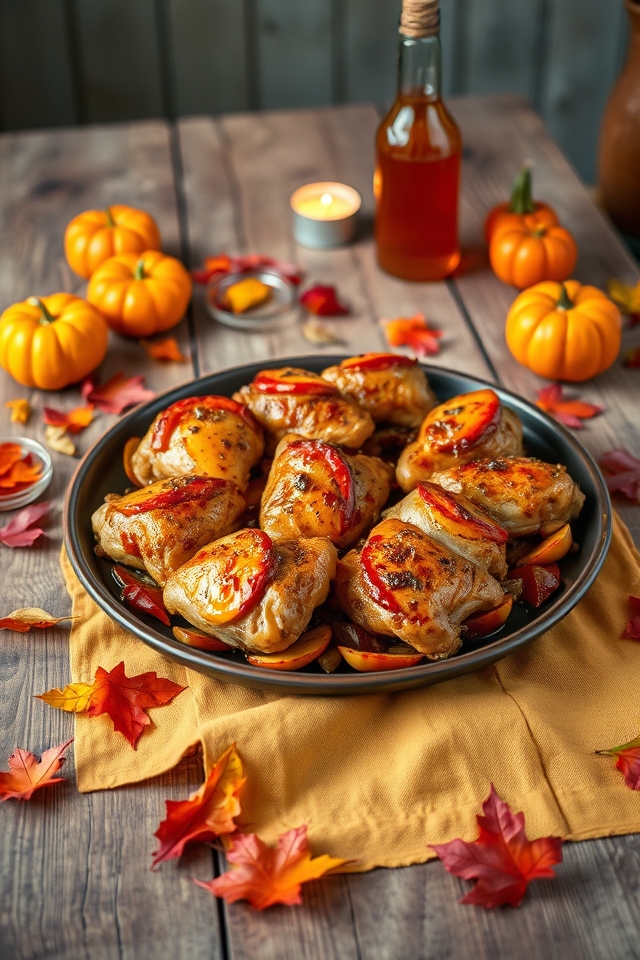 roasted chicken with cider