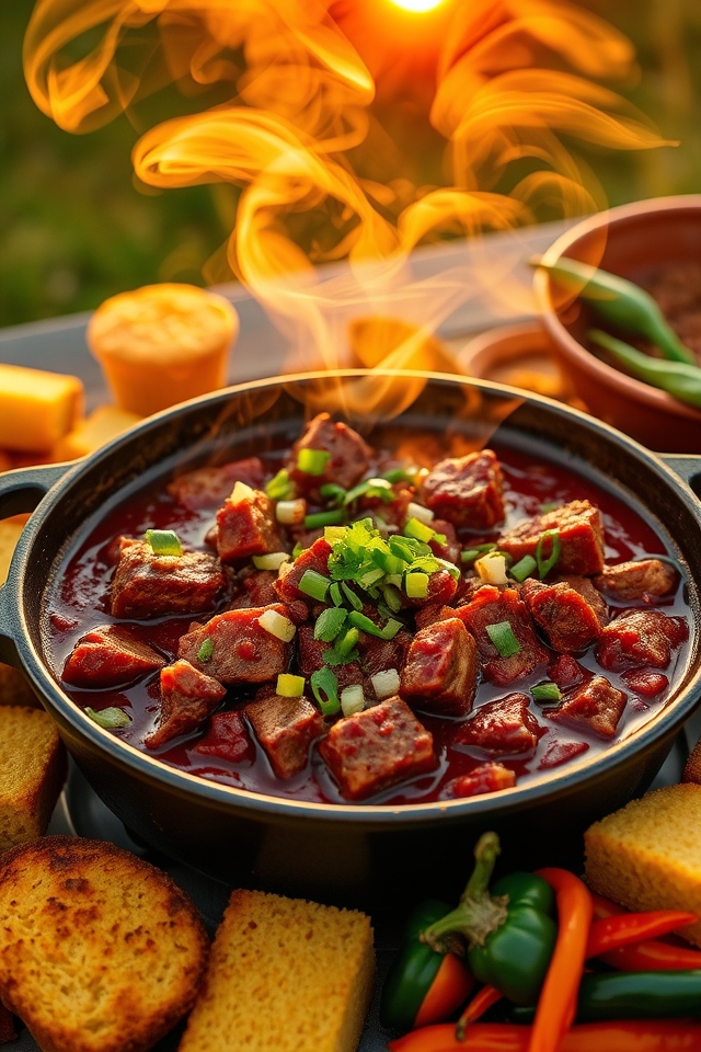 smoky bbq chili comfort