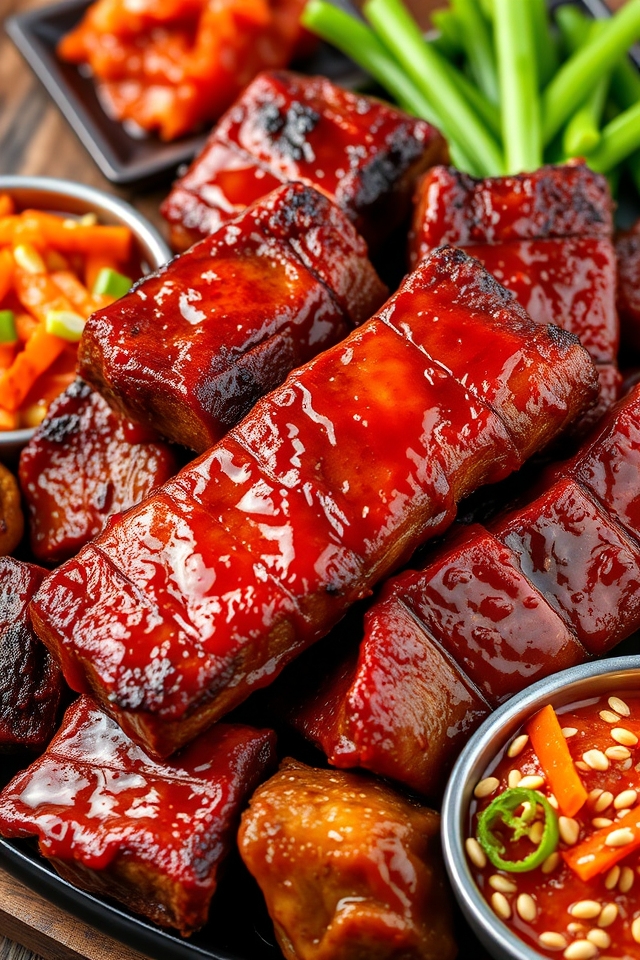 smoky sweet glazed brisket