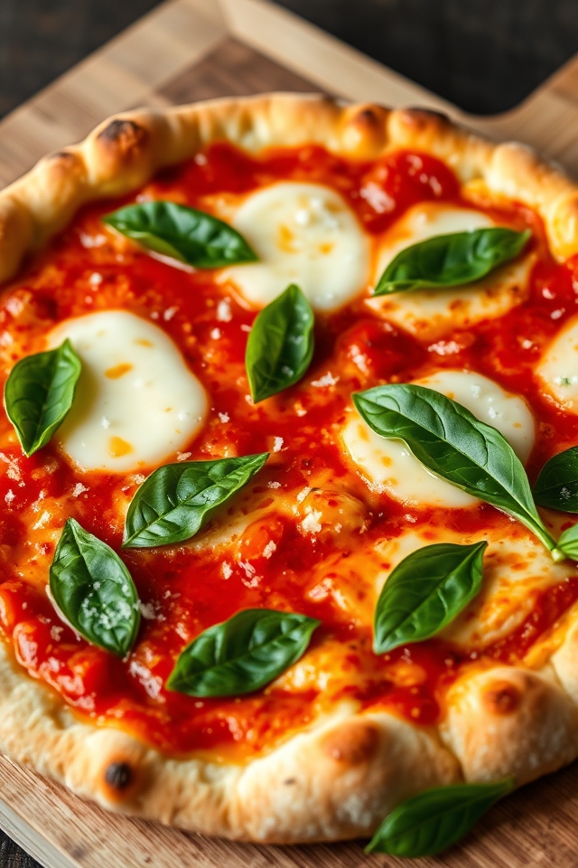 tomato basil cheese pizza