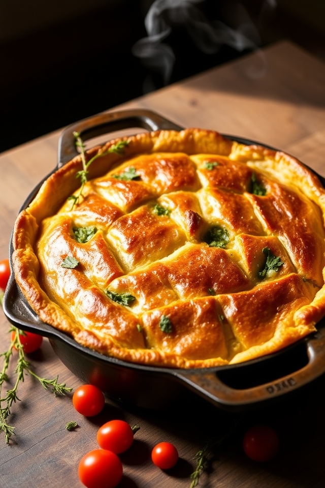 wholesome veggie comfort dish