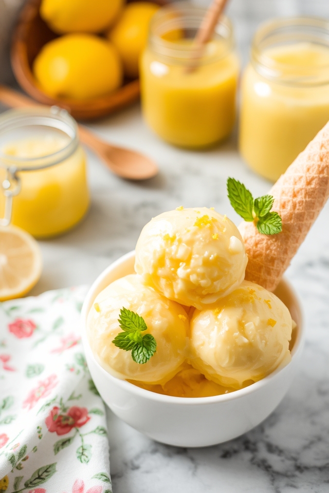 zesty lemon custard delight